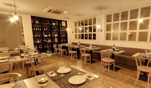 Foto del salón de nuestro restaurante de Conde de Casal